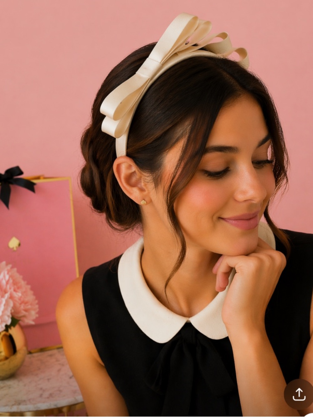 Kate Spade Cream Headband
